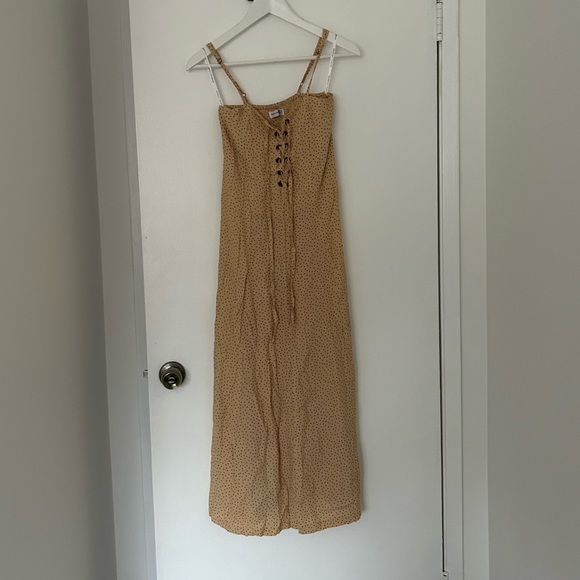 Faithfull the Brand polka dot dress with grommets - Picture 2 of 6